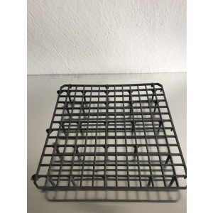 Standart Kümes Taban Izgarası -Siyah- (40x40 cm)