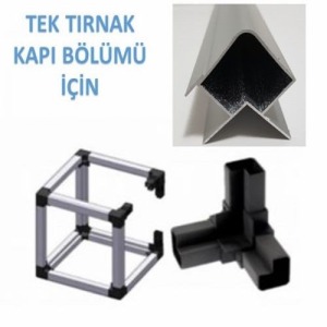 Kuluçka Makinesi Kabin Profili Tek Tırnak (1 Metre)